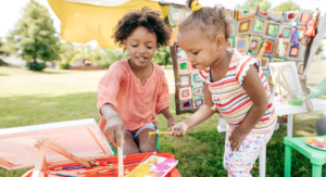 Reggio Emilia outdoor classroom