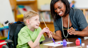 Special needs classroom